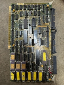 Peripheral board with gold chips